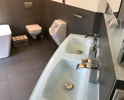 Waschbecken im Badezimmer