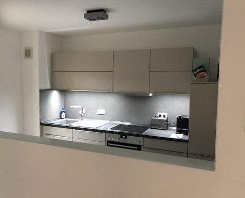 Küche in renovierter Wohnung